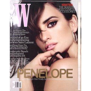 W MAGAZINE PENELOPE CRUZ AUGUST 2008 YVES SAINT LAURENT STELLA McCARTNEY W25